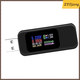 usb type-c probador usb voltímetro usb 4-30v medidor de voltaje sincronización amperímetro indicador de corte de energía banco cargador (6)