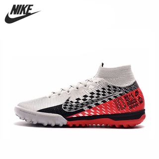 Nike Soccer Shoes training shoes Nike Mercurial Superfly 7 Football Cleats Boots Sneakers Men Blue Boots Turf Shoes Elite TF 40-44 Mans Boots Red Soccer Shoes grassland soccer shoes