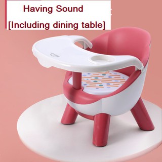 [Lnteresting Silla] sofá de bebé silla de comedor bebé|Niños juego silla|Bebé Booster silla|Hará un sonido (2)