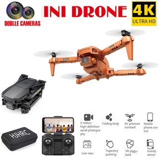 [unicornio] Dron Hj78 4k Hd cámara dual Wifi Fpv Smart Selfie Rc Uav plegable Quadcopter