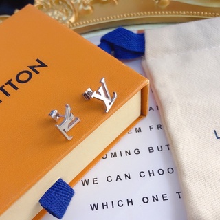 Louis Vuitton Brinco Prata S925 Silver Femininos Bijuteria Moda E Criativo Retro Lv Brincos Divertidos Simples Earring Pendant Earrings Accessory Women's Dangler Jewelry (5)