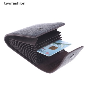 [twofashion] titular de la tarjeta de cuero monedero para tarjetas caso cartera para tarjeta de crédito banco titular [twofashion]