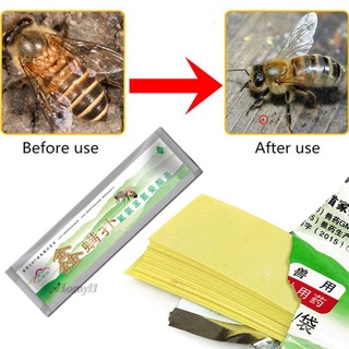 [HOMYL1] 20 tiras Fluvalinate de abeja ácaros Varroa Killer apicultura medicina (2)