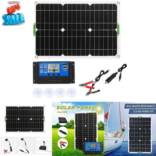 180w kit de panel solar 12v cargador de batería con controlador 100a para caravana barco rv