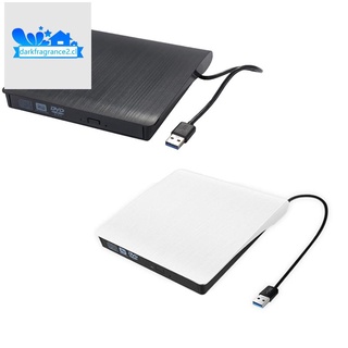 unidad de dvd externa usb 3.0 portátil cd dvd rw drive writer reproductor óptico compatible para windows 10 portátil escritorio negro