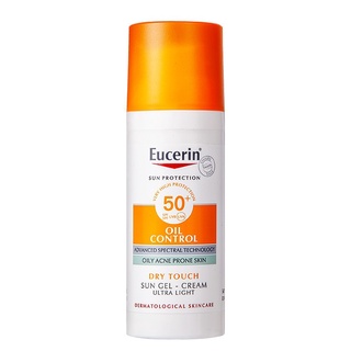 Eucerin Eucerin refrescante aceite Control protector solar Facial 50ml piel sensible protección UV SPF50+ (1)