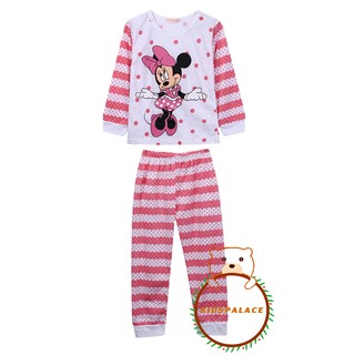 kidspalace 2pcs niños bebé niñas conjunto ropa de dormir niñas mickey mouse (4)