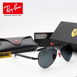 ray-ban ferraris nuevas gafas de sol de vidrio aviador de fibra de carbono rb8307f son clásicas vintage de viaje y gafas de conducción (5)