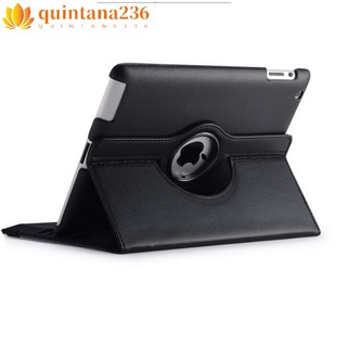 QT- Protective Cover 360-degree Rotating Leather Case for Apple ipad Air/ipad5