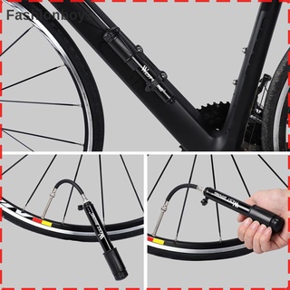 (fashionboy) west biking mini bomba de bicicleta 100psi portátil neumático inflador de aire con manguera (4)