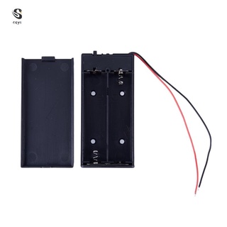 3.7V 2x 18650 Battery Holder Connector Storage ON/OFF Ready Stock (1)