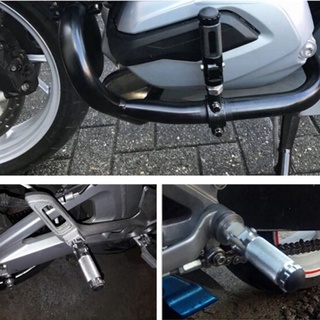 Pedales de motocicleta universales de aluminio plegable pedales modificación reposapiés