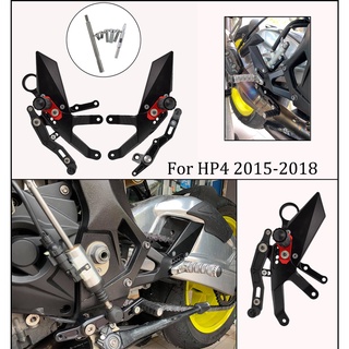 Mtkracing para BMW HP4 HP 4 pedal trasero aumentado pedal para motocicleta articulado pedal sistema 2015-2018
