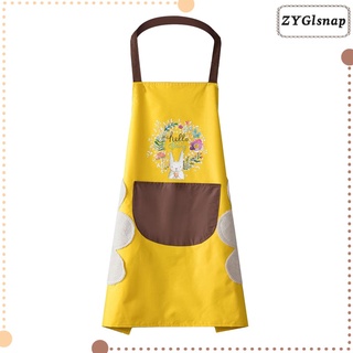 Waterproof Kitchen Cooking Apron Bib Clothes Protector for Home BBQ Picnic Restaurant
