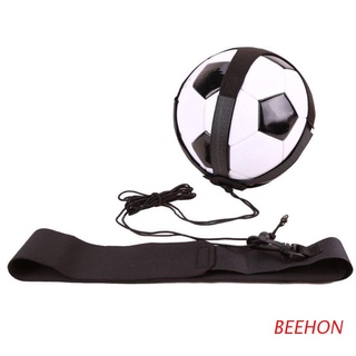 beehon entrenamiento de fútbol elástico cinturón de cintura de fútbol kick throw solo práctica ejercicio ayuda control habilidades ajustable para niños