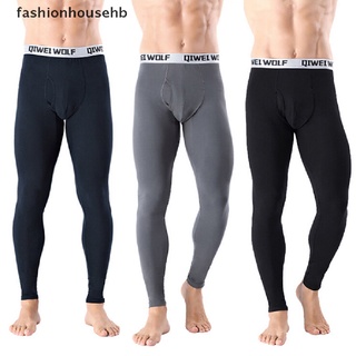 fashionhousehb ropa interior térmica para hombre inferior larga johns a prueba de tiempo pantalones leggings algodón venta caliente (1)