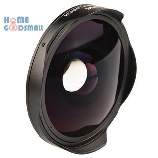 (superiorcycling) 0.3x lente ultra ojo de pez con capucha bolsa de transporte para cámaras de vídeo videocámaras (5)