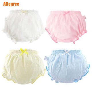 Adegree) 3 piezas/lote bebé ropa interior de algodón bragas niñas lindo calzoncillos verano pantalones cortos (6)