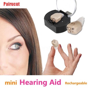 pairucut audífonos recargables mini amplificador de sonido digital ajustable en el oído