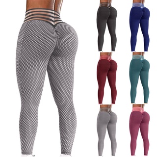 Bgk pantalones leggings de color sólido Para mujer/entrenamiento/Fitness/deportes/correr/yoga