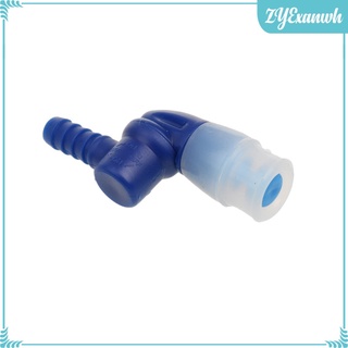 Outdoor 360 Rotation Silicone Bite Valve Hydration Pack Nozzle Bladder Blue