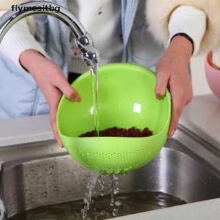 fybg filtro de plástico de grado alimenticio colador de cesta escurridor limpiar utensilios de cocina. (4)
