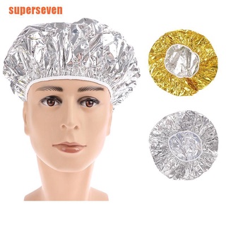 [supers]gorra de ducha desechable de papel de aluminio impermeable campanas de baño aceite de hornear cabello