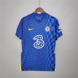 Chelsea Blue Soccer Jersey/Camisa 2021/2022 Calidad Tailandesa 2122 Fútbol