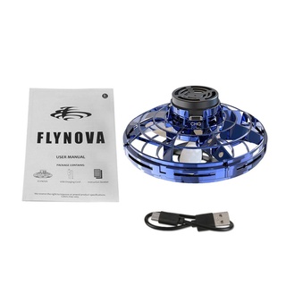 flynova fxq-01 mini dron/giroscopio/giratorio con led para fidget finger (4)