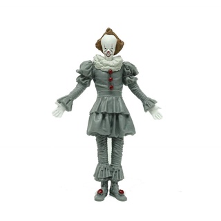 NICKY PVC It: Chapter Two Action Figures for Halloween The Clown Figurine Model Ultimate It: Chapter Two NECA Pennywise Toy Figures Collectible Model Horror Gift Doll ornaments (9)