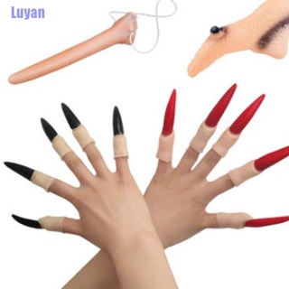 Luyan accesorios falsos De Halloween con Dedos Para Halloween Cosplay Diy