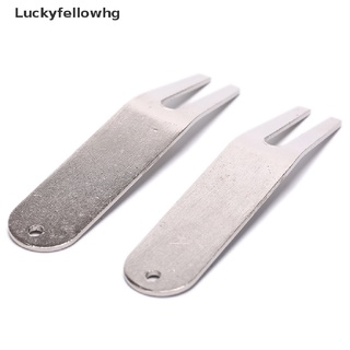 [luckyfellowhg] pitch repair divot switchblade herramienta de golf bola marcador marca verde golfer kit [caliente]