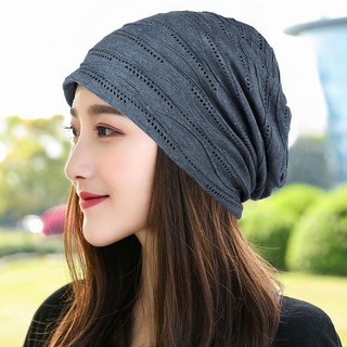 Sombrero mujer primavera delgada Baotou gorra versión de la transpirable ocio cobertura todo-partido (4)