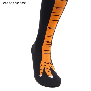 (agua dulce) sobre la rodilla pies de pollo calcetines de moda calcetines de tubo largo sobre la rodilla calcetines a la venta
