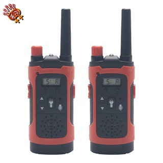 niños mini walkie talkie juguete inalámbrico llamada walkie-talkie juguetes al aire libre 2pcs (1)