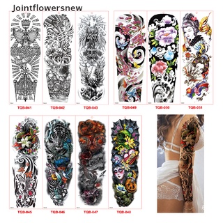 [JFN] Tatuaje Temporal Impermeable 3D Tatuajes De Brazo Temporales Falsos Tatoo Body Art:jointflowersnew (1)