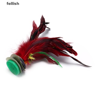 [fellish] jianzi 15 cm saco pie juego de deportes kick feather kick volantes cl436