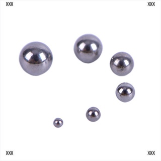 Xxx 100 unids/set 304 núcleo sólido de acero inoxidable rodamiento de bolas OD1mm-3.5mm TOM