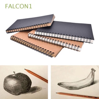 FALCON1 Retro Sketchbook Blank Paper Art Paper Notebook School Stationery Drawing Lettering Supplies Kraft Paper Sketch School Supplies Kids Gift Crafts