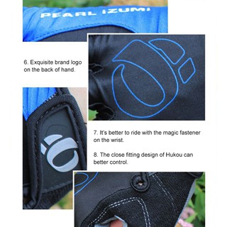 1 Par guantes De medio Dedo para Ciclismo Anti-deslizantes Anti-sudaderas De Gel Mtb carretera Bicicleta De montaña guantes para Bicicleta (8)