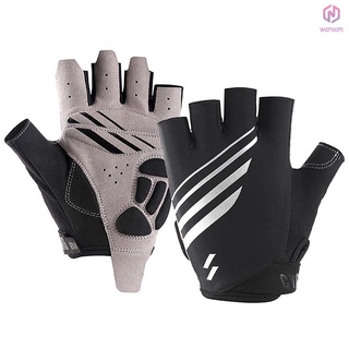 [new#] guantes de ciclismo de medio dedo antigolpes transpirables verano mtb bicicleta guantes deportivos para hombres mujeres