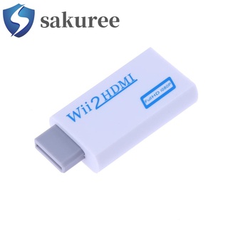 Adaptador profesional Wii a HDMI compatible con Audio 720P 1080P mm para HDTV Wii2