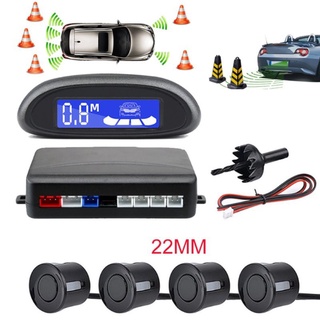 {FCC} Sensor de estacionamiento automático LED con 4 sensores Detector de Monitor de Radar (1)