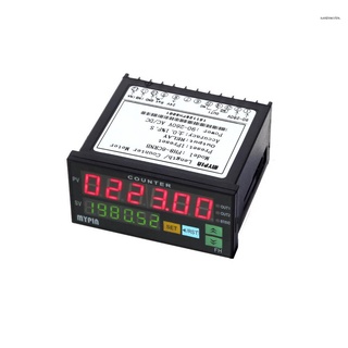 medidor de contador digital ac/dc 90-260v con 1 salida de relé pre-acero