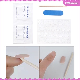 pegatinas de doble cara para uñas falsas kit de lima de uñas herramientas para manicura salón de uñas