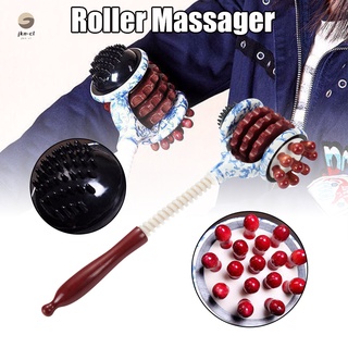 martillo corporal manual rodillo masajeador mango de madera relax herramienta de masaje para cuello brazo hombro espalda pierna