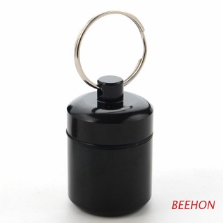 BEEHON 1pc EDC Aluminum Alloy Waterproof Box Mini Portable Medicine Bottle Drug Container