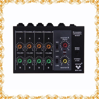 mezcladores de audio mezcladores de línea ultra bajo ruido para submezclar ideal para clubes pequeños [\(^o^) / sí!]