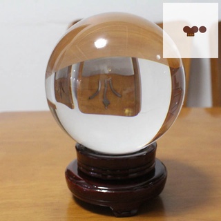 30/40/50mm Clear Glass Crystal Ball for Photography Props Home Decoration Gifts (7)