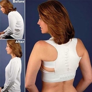 managah - corrector de postura ajustable unisex para espalda y hombros